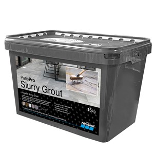 NICOBOND PATIO PRO POURABLE SLURRY GROUT MID GREY 15KG