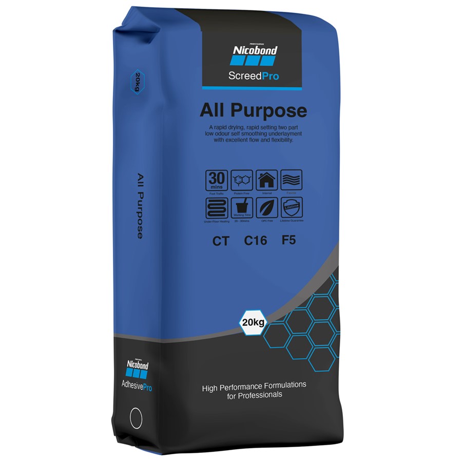 NICOBOND SCREEDPRO ALL PURPOSE POWDER 20KG