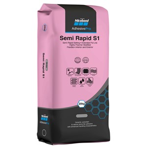 NICOBOND SEMI RAPID PRO S1 TILE ADHESIVE WHITE 20KG