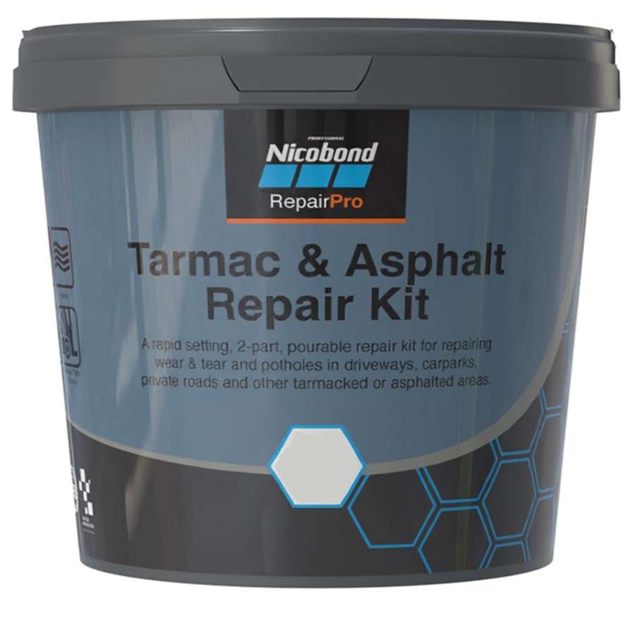 NICOBOND TARMAC & ASPHALT PATCH REPAIR KIT 25KG