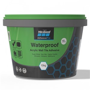 NICOBOND 15KG / 10LTR WATERPROOF TILE CEMENT