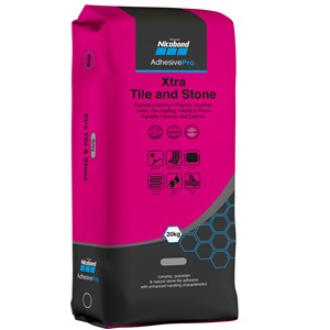 NICOBOND XTRA TILE & STONE ADHESIVE WHITE 20KG