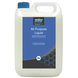NICOBOND SCREEDPRO ALL PURPOSE LIQUID 4.8KG