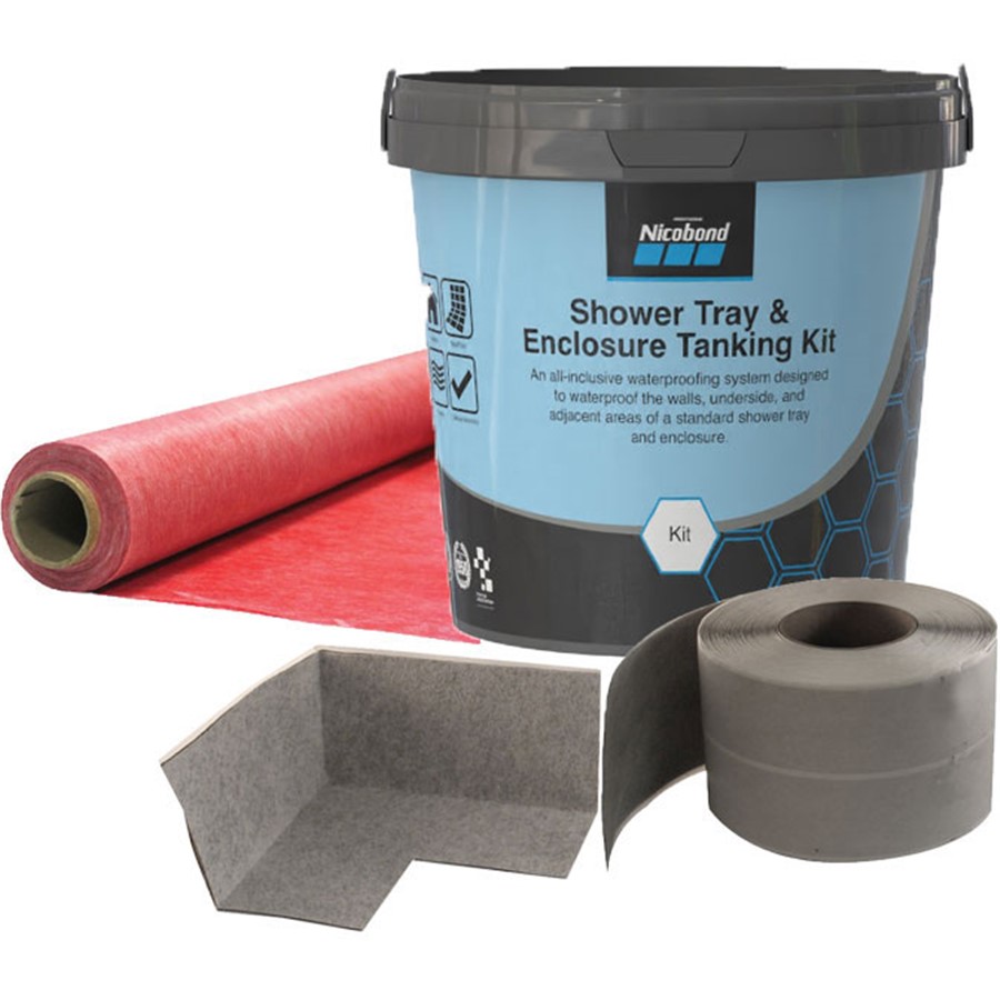 Nicobond Shower Tray & Enclosure Tanking Kit 6KG