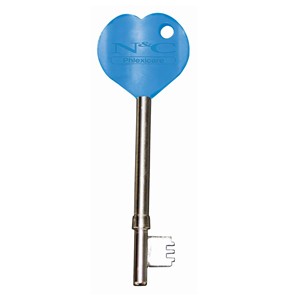 N&C PHLEXICARE RADAR BLUE HEART COMFORT KEY