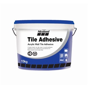 NICOBOND TILE ADHESIVE 15KG (PALLET 44 TUBS)