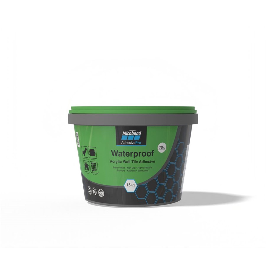 NICOBOND 15KG / 10LTR WATERPROOF TILE CEMENT