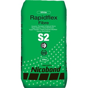 NICOBOND RAPIDFLEX FIBRE S2 WHITE 20KG