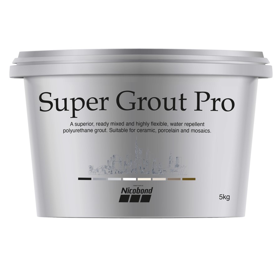 NICOBOND SUPER GROUT PRO WHITE 5KG