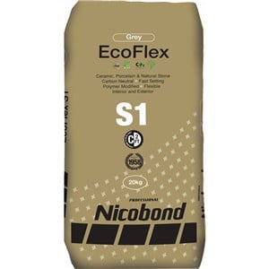 NICOBOND ECOFLEX CARBON NEUTRAL ADHESIVE GREY 20KG