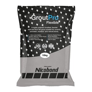 NICOBOND GROUTPRO FLEXIBLE MID GREY 10KG