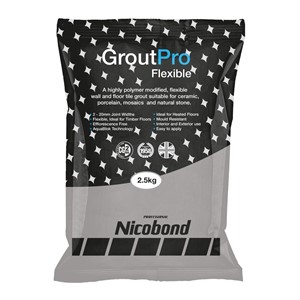 NICOBOND GROUTPRO FLEXIBLE MID GREY 2.5KG