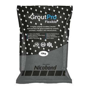 NICOBOND GROUTPRO FLEXIBLE ANTHRACITE 10KG