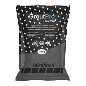 NICOBOND GROUTPRO FLEXIBLE BLACK 2.5KG