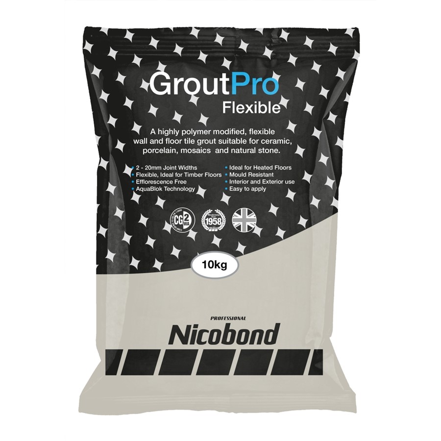 NICOBOND GROUTPRO FLEXIBLE JASMINE 10KG