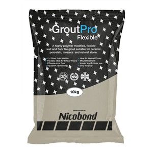 NICOBOND GROUTPRO FLEXIBLE LIMESTONE 10KG