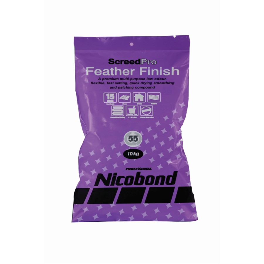 NICOBOND SCREEDPRO FEATHER FINISH POWDER 10KG