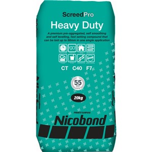 NICOBOND SCREEDPRO HEAVY DUTY POWDER 20KG