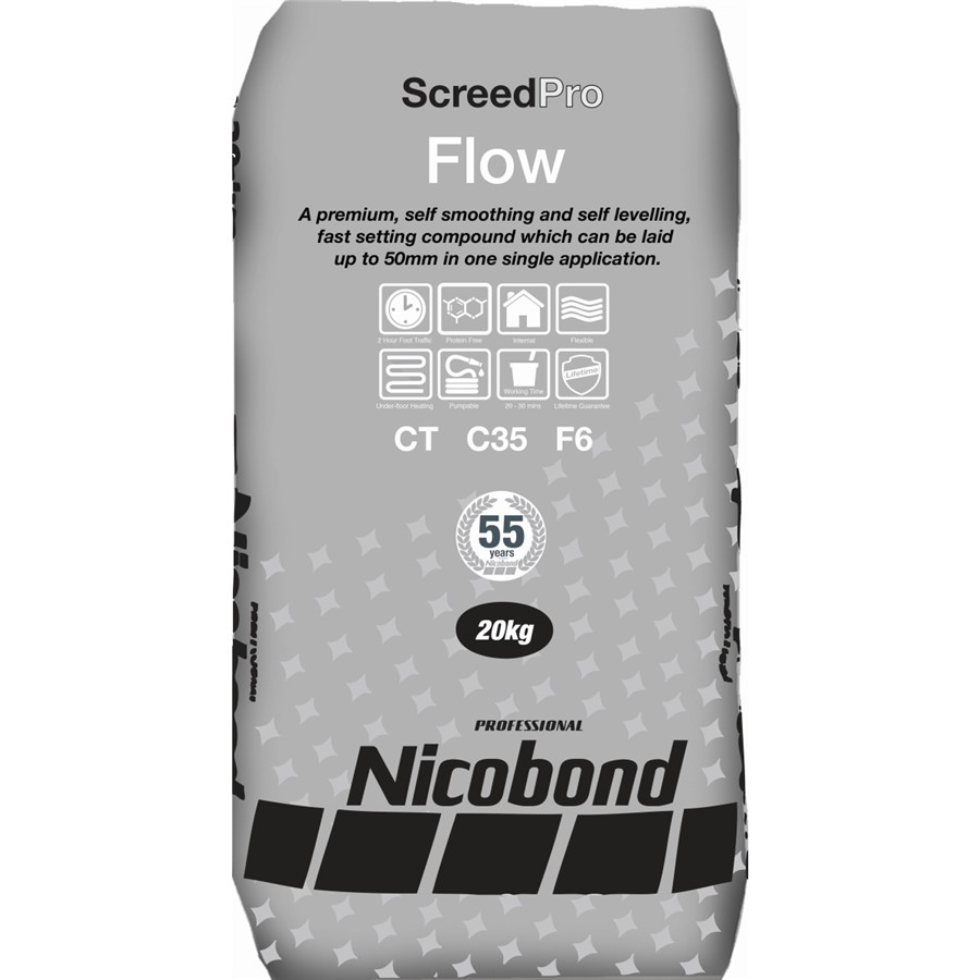 NICOBOND SCREEDPRO FLOW POWDER 20KG