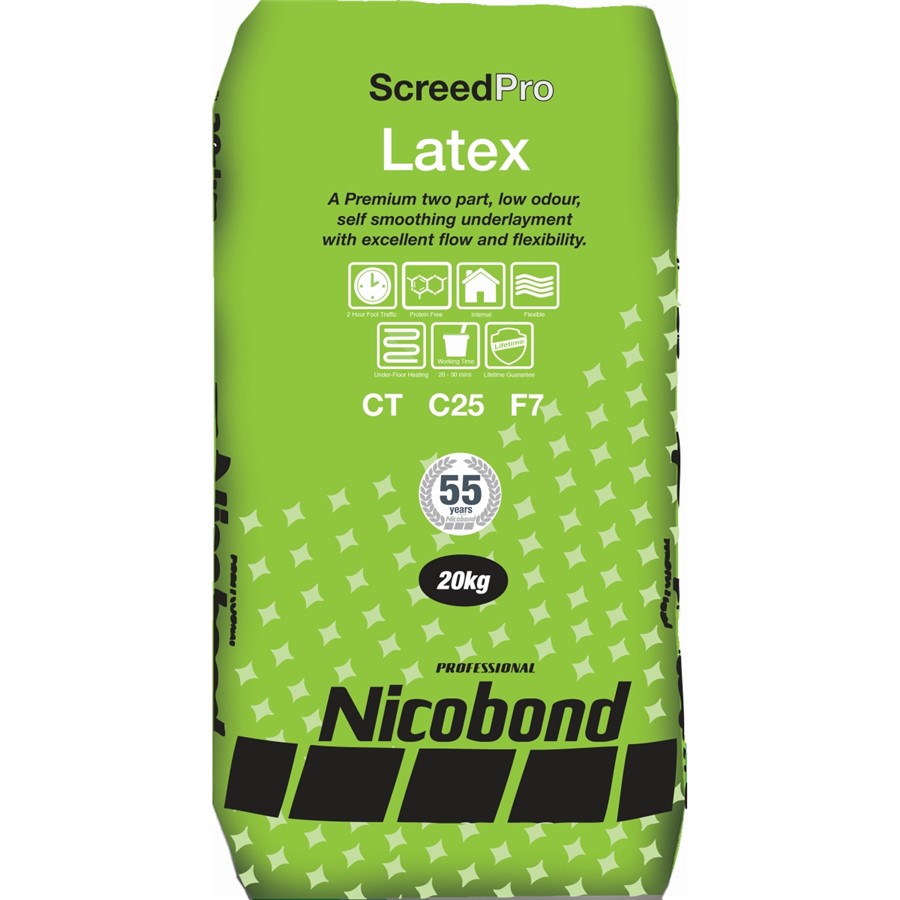 NICOBOND SCREEDPRO LATEX POWDER 20KG