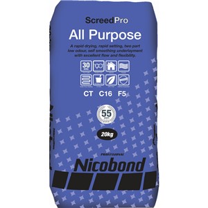 NICOBOND SCREEDPRO ALL PURPOSE POWDER 20KG