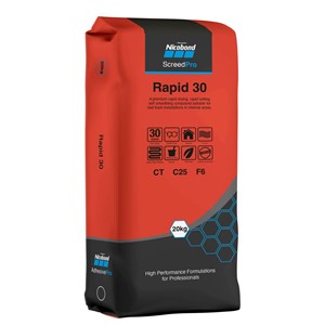 NICOBOND SCREEDPRO RAPID 30 POWDER 20KG