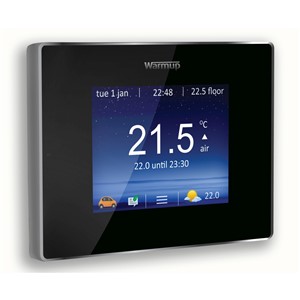 WARMUP 4IE SMART WIFI THERMOSTAT ONYX BLACK