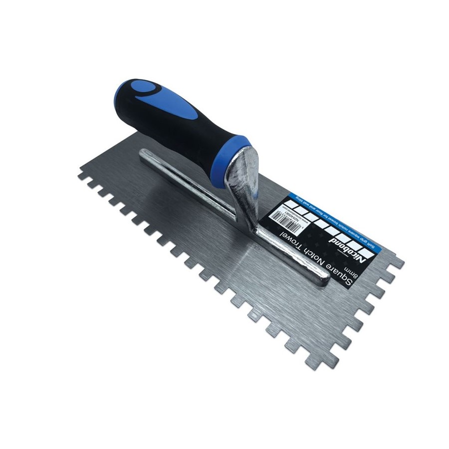 NICOBOND PROFESSIONAL SOFTGRIP 8MM SQ NOTCHED TROWEL