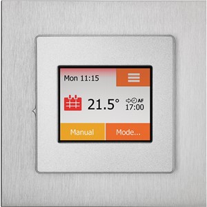 NICOBOND TOUCHSCREEN THERMOSTAT CONVERSION KIT BRUSHED ALUMINIUM