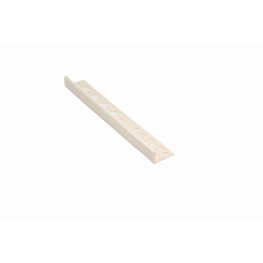 PVC STRAIGHT EDGE TRIM SOFT CREAM ESP120.32 12MM X 2.5M