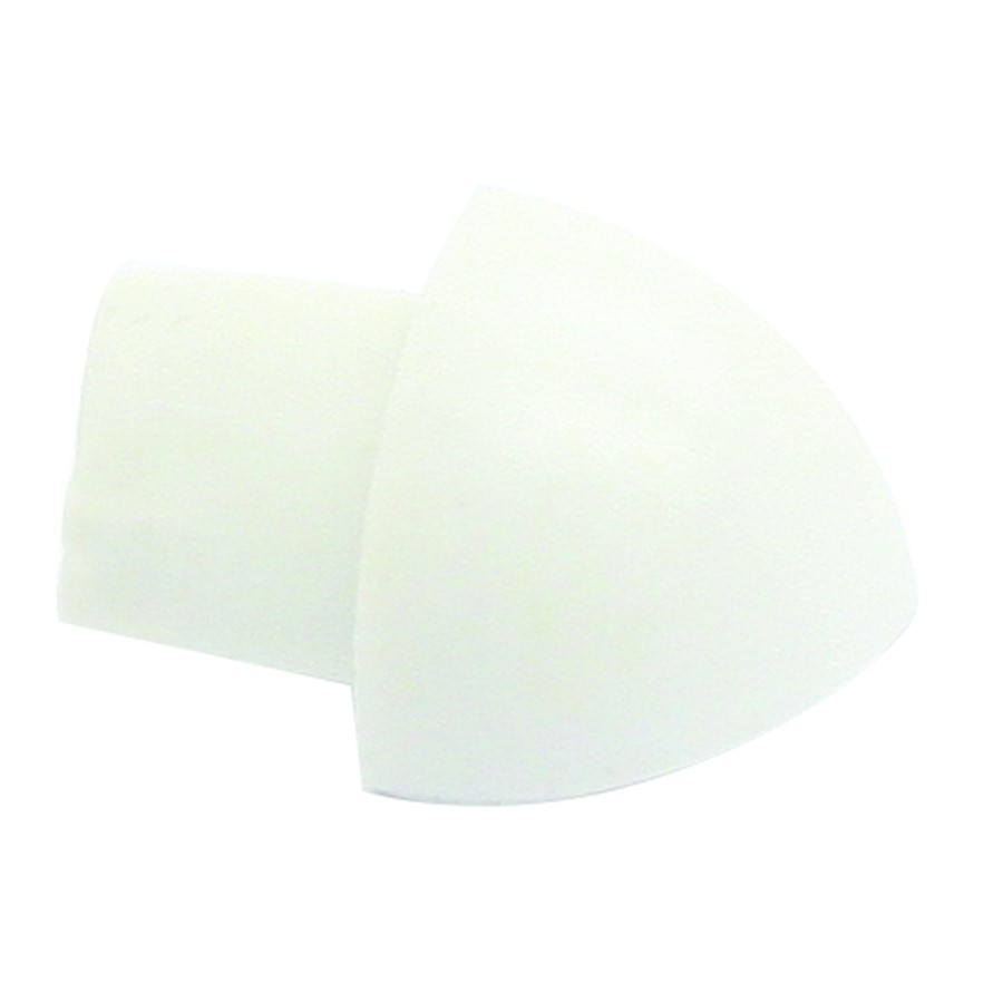 PVC REGULAR TRIM CORNER WHITE PDL803.01 8MM (PACK OF 100)