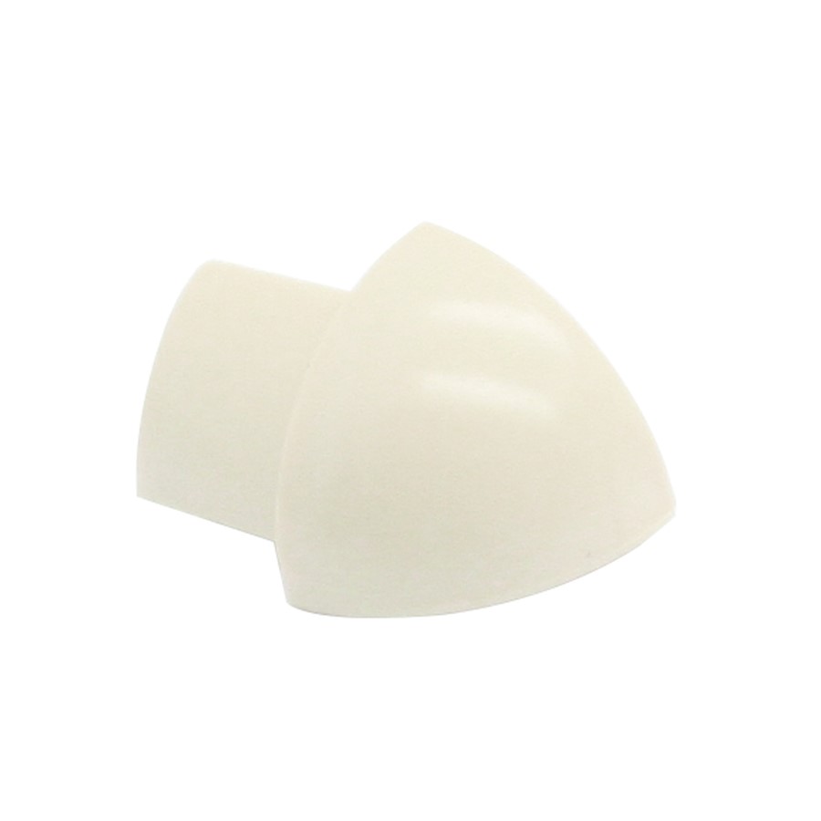 PVC REGULAR TRIM CORNERS SOFT CREAM PDL803.32 8MM (PACK OF 100)