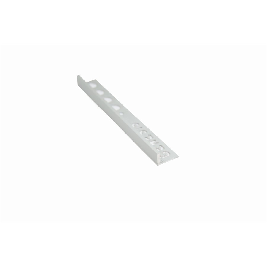 ALUMINIUM STRAIGHT EDGE TRIM MATT SILVER ESA060.81 6MM X 2.5M