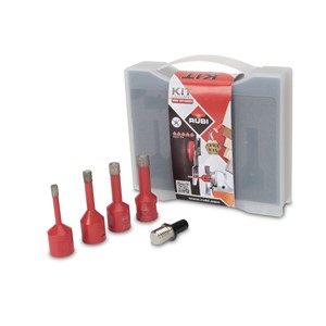 RUBI MINI DRYGRES DRILL BIT KIT (50938)