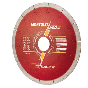 MONTOLIT RED LINE DIAMOND SEGMENT BLADE 150MM (FOR SLIM PORCELAIN)