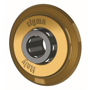 SIGMA SERIES 4 16MM TITANIUM CARBIDE SCORING WHEEL (14NT)