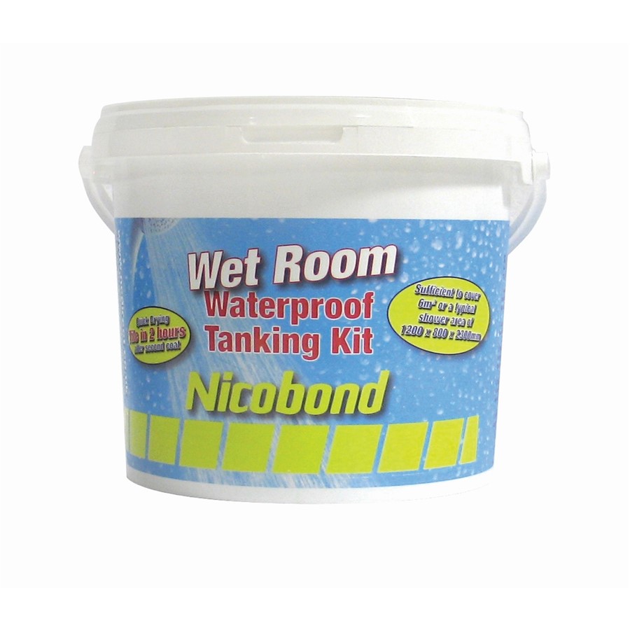 NICOBOND WET ROOM WATERPROOF TANKING KIT  6KG