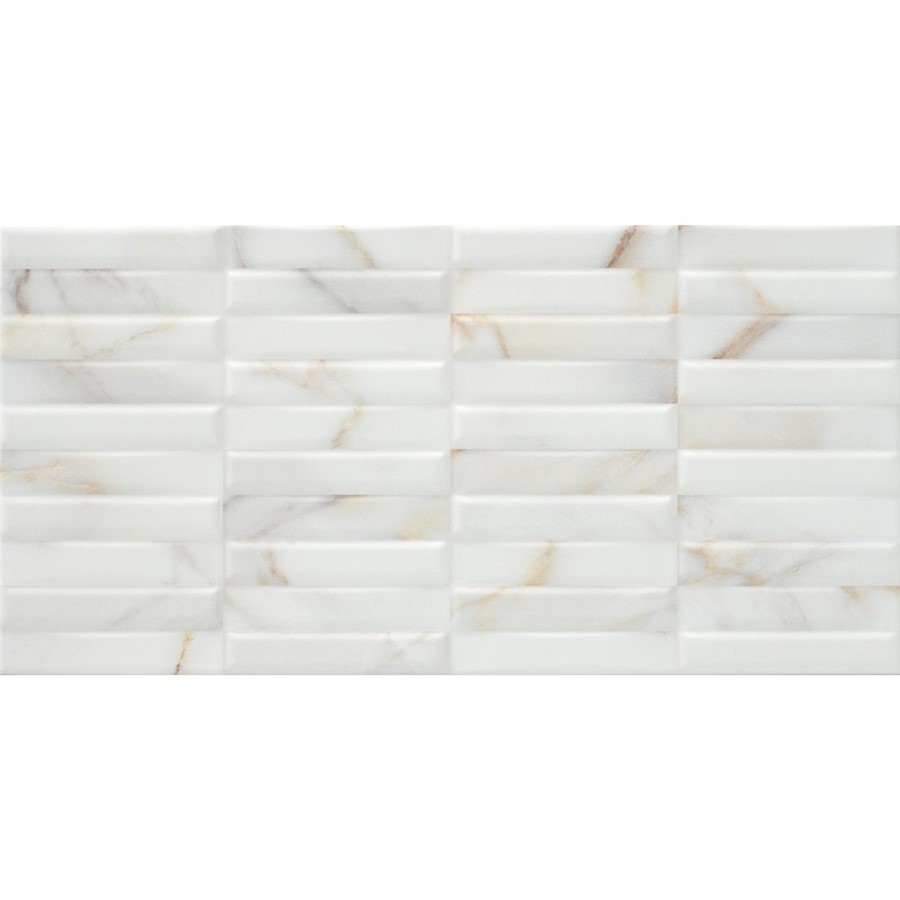 NB15784 CAPRI GOLD MARBLE WALL TILE BRICK DECOR 300X600