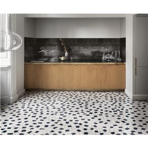 NB16941 LUME BLACK GLOSS PORCELAIN WALL AND FLOOR TILE 240X60