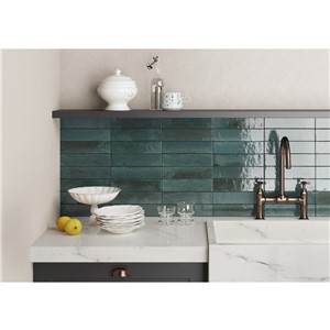 NB16942 LUME BLUE GLOSS PORCELAIN WALL AND FLOOR TILE 240X60