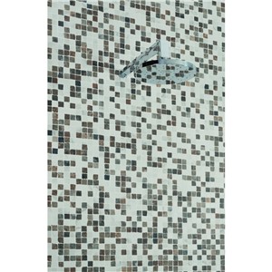 NB17752 MARBLE STONE CALACATTA MIXED MOSAIC 300X300X10MM