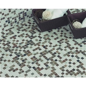 NB17752 MARBLE STONE CALACATTA MIXED MOSAIC 300X300X10MM