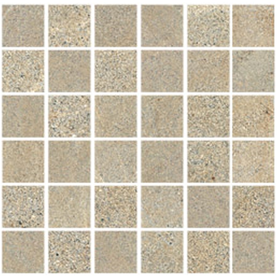 NB18317 DOLOMITI SABBIA MIX MOSAIC STRUCTURED/POLISHED 300X300 (50X50)