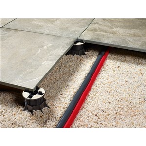 NB18656 LANDSCAPE MID GREY RECTIFIED PORCELAIN 600 X 600 X 20MM