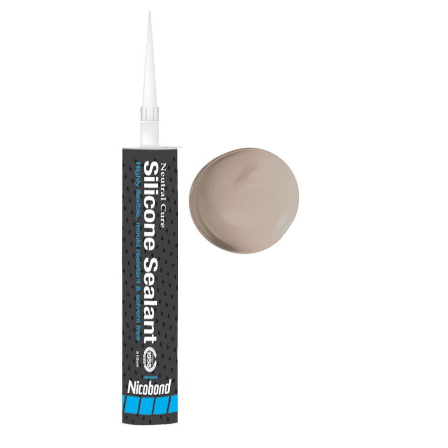 NICOBOND NEUTRAL CURE SILICONE SEALANT CAPPUCCINO 310ML