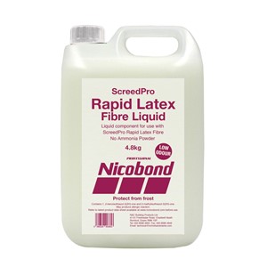 NICOBOND SCREEDPRO RAPID LATEX FIBRE NA LIQUID 4LTR