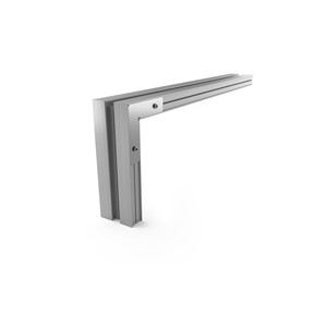 NICOBOND TERRA LEVEL ALU RAIL PROFILE SUPPORT PLATE 1MM (TLPAP1)