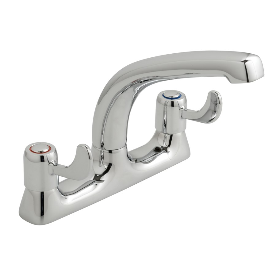 SIMPLICITY 75MM LEVER, CHROME DECK SINK MIXER