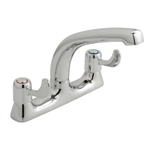 SIMPLICITY 75MM LEVER, CHROME DECK SINK MIXER