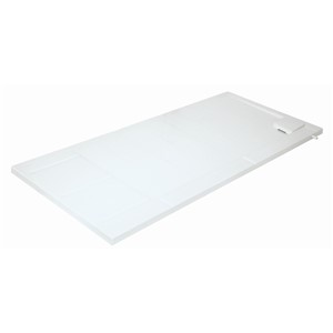 QUICK FIT SHOWER TRAY 1800MM X 800MM, ABOVE FLOOR DISCHARGE, LH WASTE